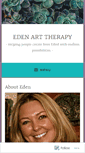 Mobile Screenshot of edenarttherapy.com